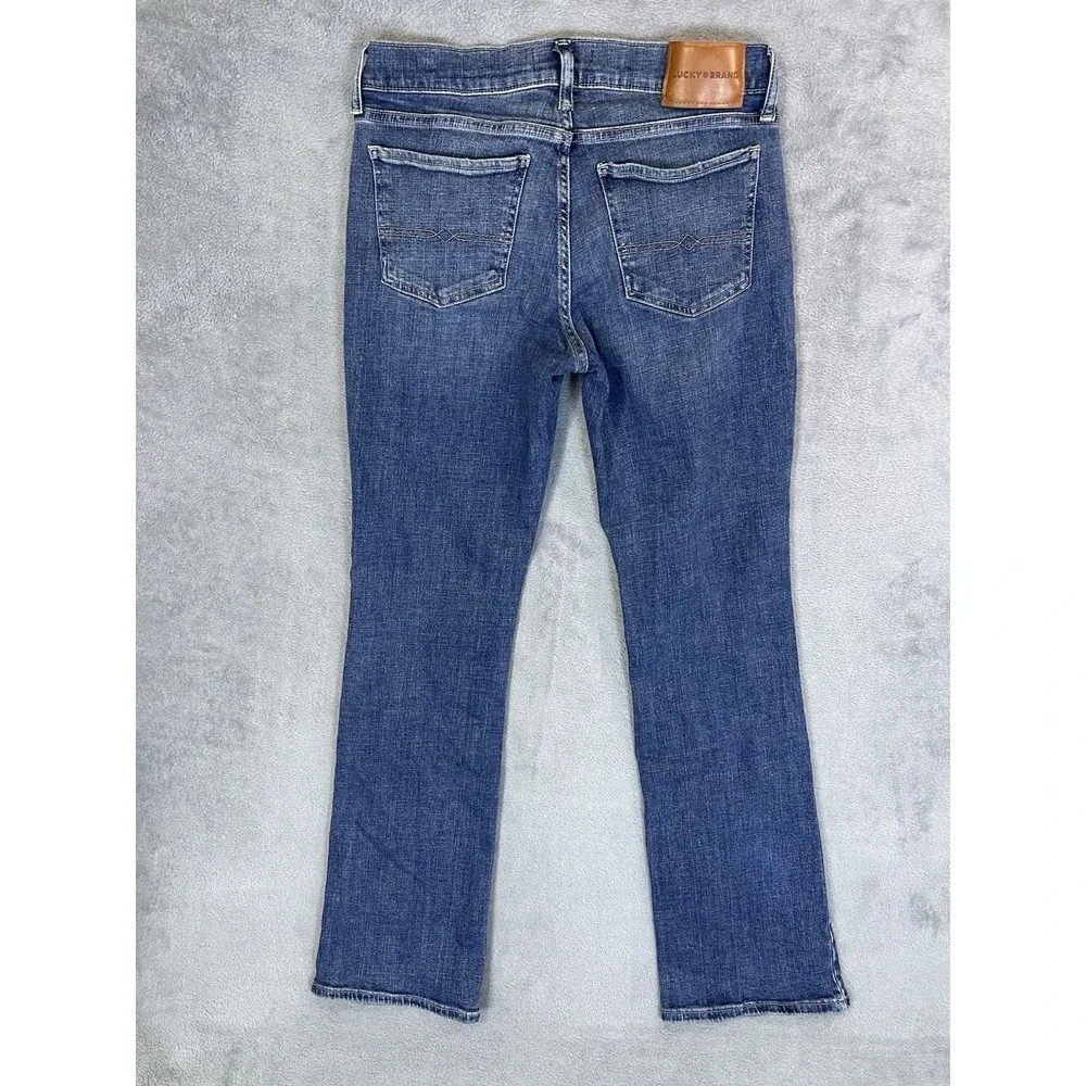 Lucky Brand Jeans Womens 8/29 Blue Denim‎ Medium Wash Sweet Mid Rise Bootcut - Picture 2 of 11